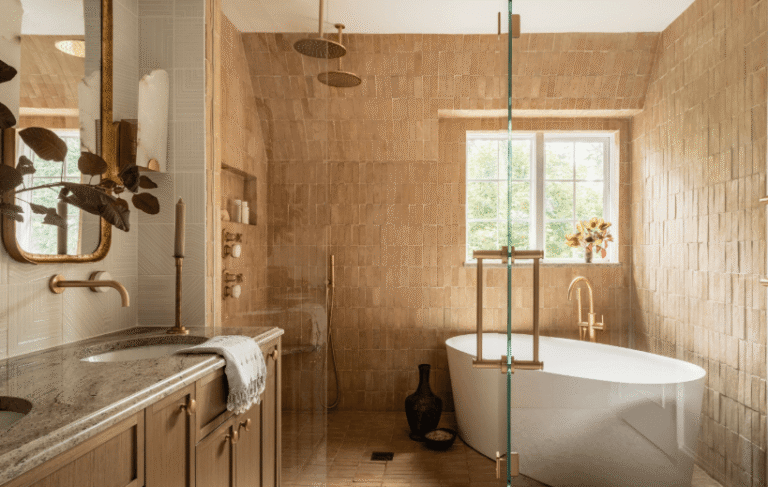 Patterns, Textures and Color: The New Rules of Bathroom Design