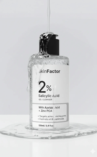 Skin Factor Salicylic Acid Cleanser: The Ultimate Solution for Clear Acne-Free Skin