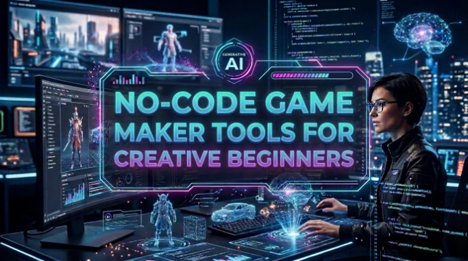 No-Code Game Maker Tools for Creative Beginners